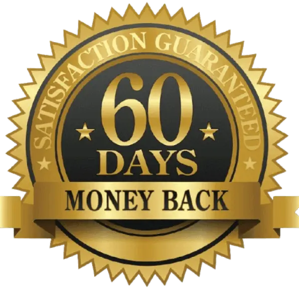 Pulmo Balance money back badge